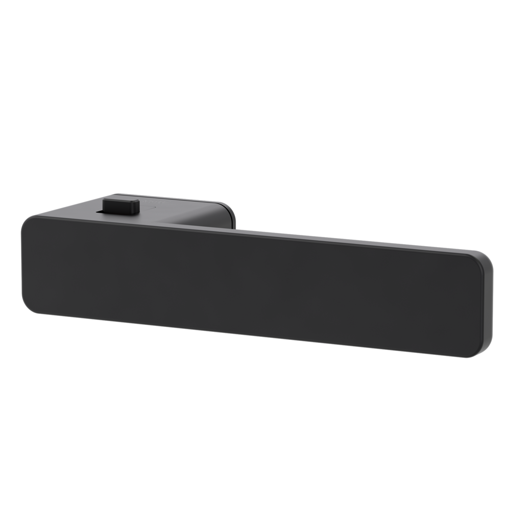 Door handle pair R8 ONE graphite black 38-45mm smart2lock R