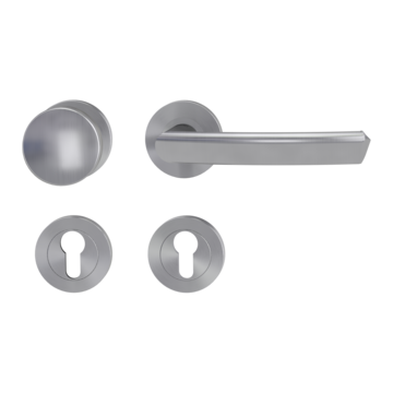Knob handle set CRYSTAL