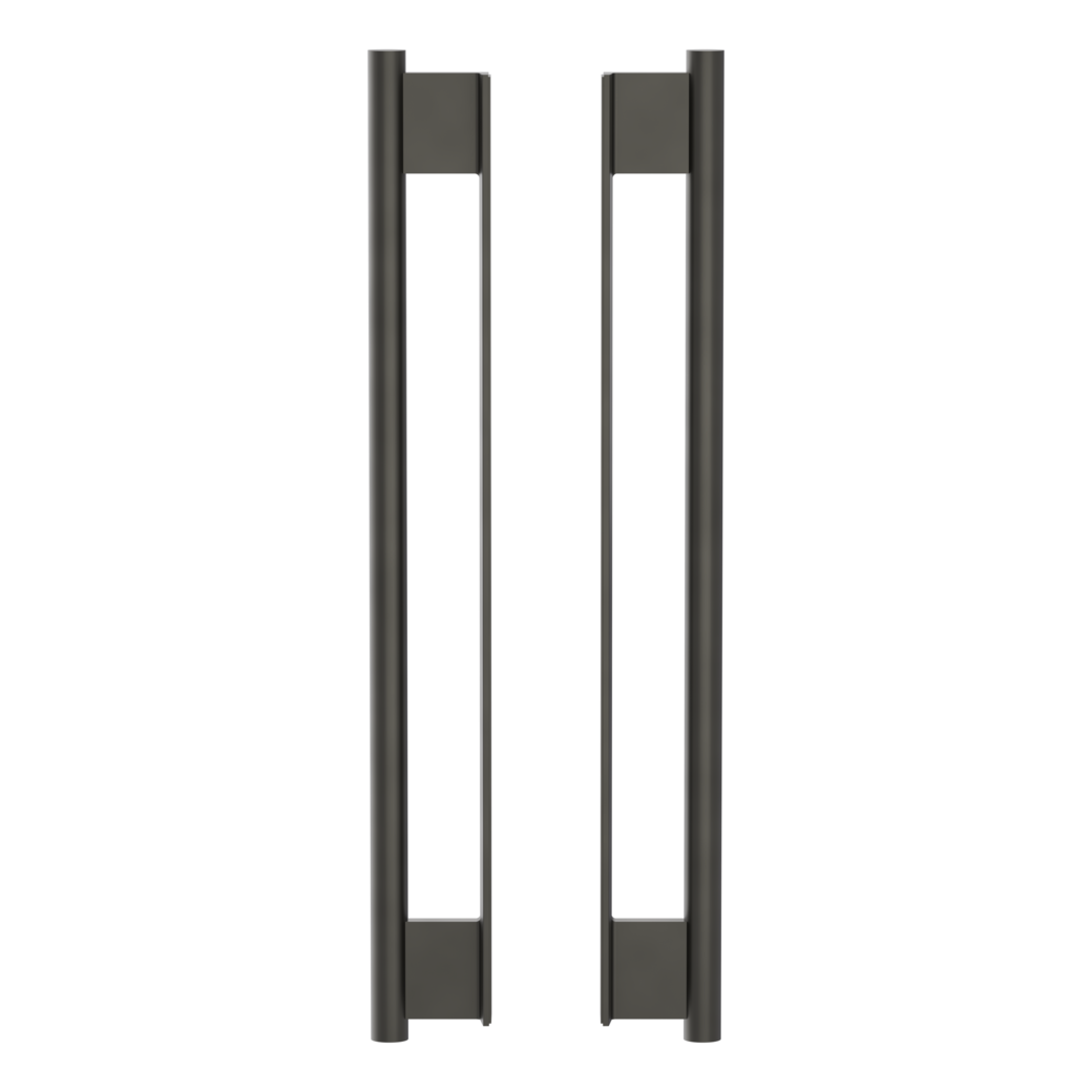 LUCIA pair of bar handles Glue-on system 56.1x450x25mm cashmere grey