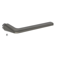 Silhouette product image in perfect product view shows the Griffwerk handle REMOTE in the version cashmere grey, R