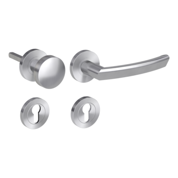 Knob handle set CRYSTAL