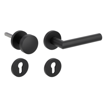 Knob handle set LUCIA PROF