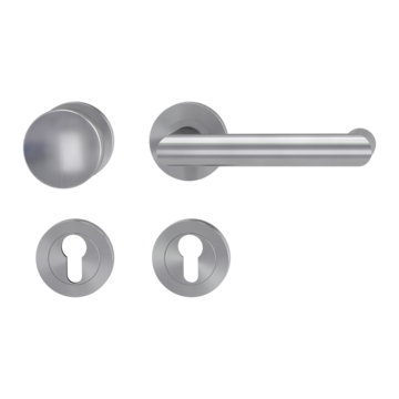 Knob handle set LUCIA PROF