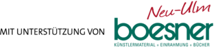 Logo Boesner Neu-Ulm Logo des Künstlerbedarfs boesner - Mehr als 26.000 professionelle Künstlermaterialien vom internationalen Marktführer für Künstlerbedarf zu ungewöhnlich günstigen Preisen.
