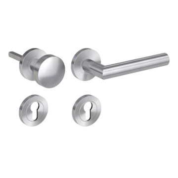 Knob handle set LUCIA PROF