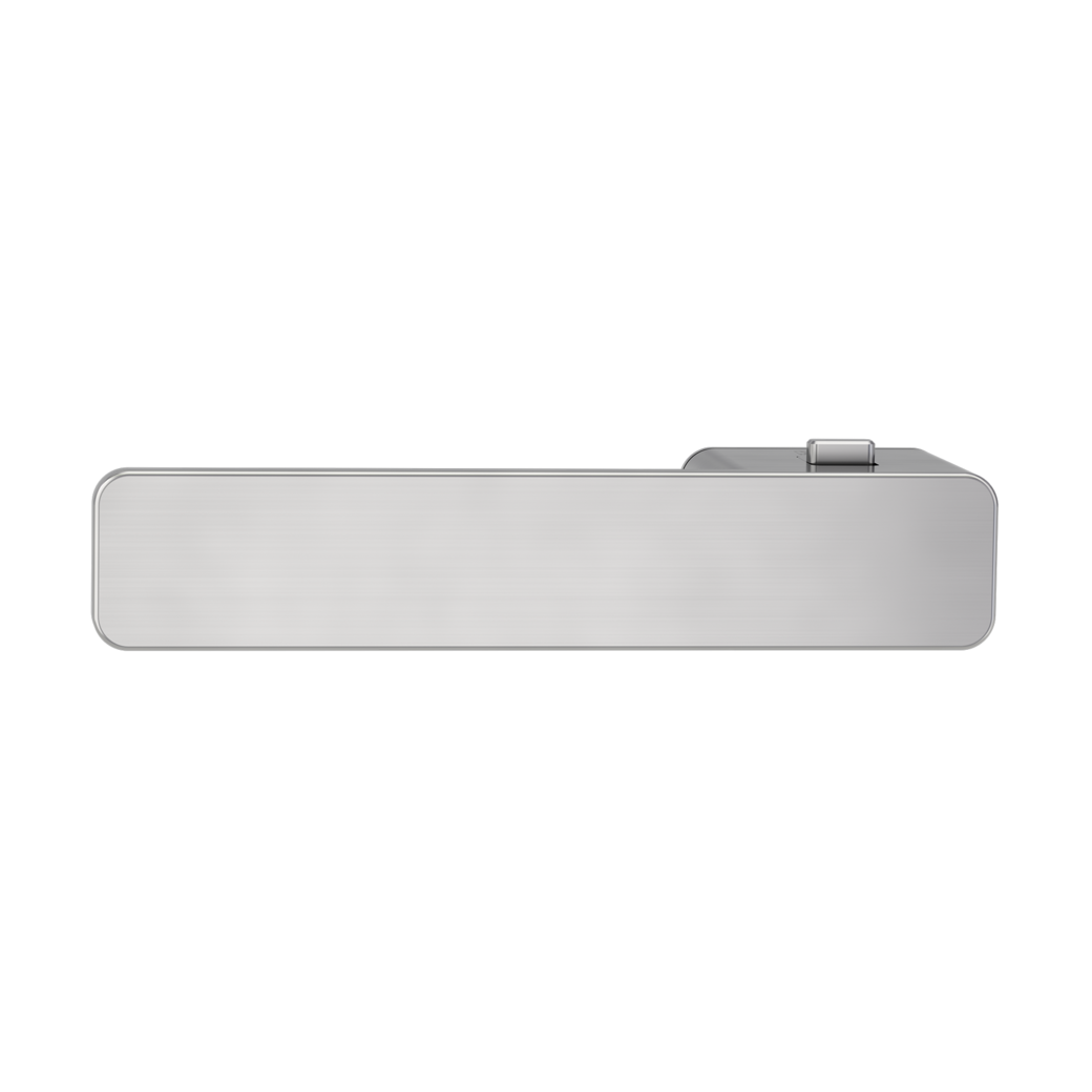 Paire de poignées de porte R8 ONE Gris satiné 38-45mm smart2lock G
