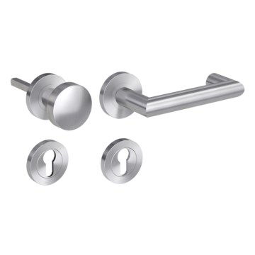 Knob handle set LUCIA PROF