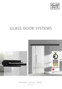 In our current brochure "Glass door systems" we present all systems for revolving, sliding, and swing doors from the GRIFFWERK range.