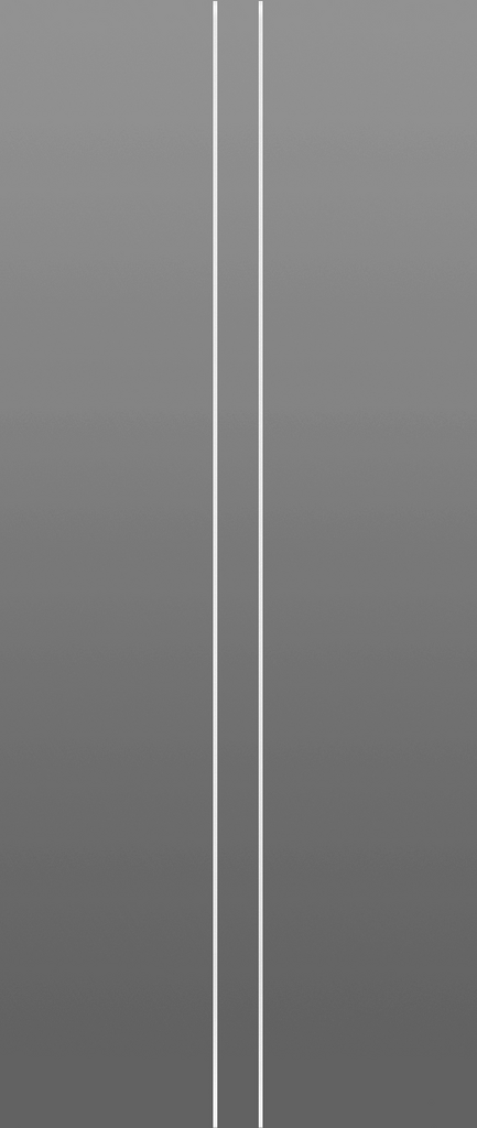 Grobe Visualisierung des Dekor zeigt die GRIFFWERK Glastür Lines_LD_653 in der Ausführung DIN rechts - Drehtür Bohrung Studio/Office - Einscheibensicherheitsglas PURE WHITE Laser einseitig 
