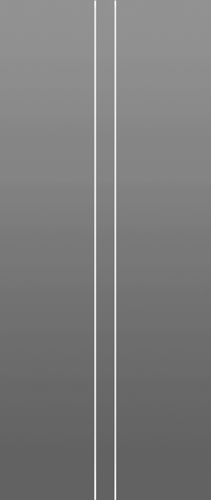 Dekorvisualisierung Glastür Lines_LD_653, ESG white Laser einseitig, Studio/Office Grobe Visualisierung des Dekor zeigt die GRIFFWERK Glastür Lines_LD_653 in der Ausführung DIN rechts - Drehtür Bohrung Studio/Office - Einscheibensicherheitsglas PURE WHITE Laser einseitig
