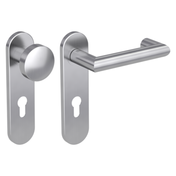 Knob handle set LUCIA PROF