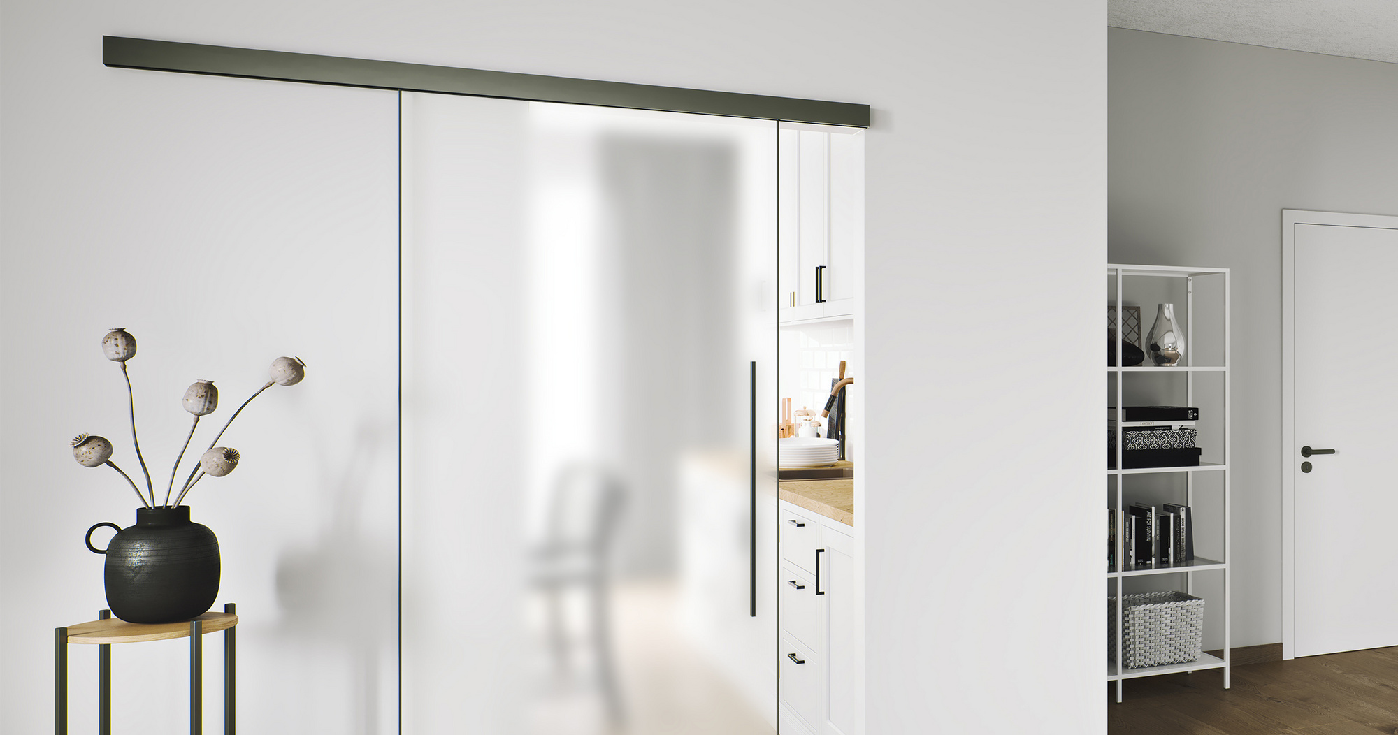 Frameless Doors without frames Griffwerk