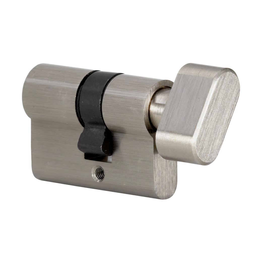 profile cylinder insert wc lock side 26|18 brushed steel look