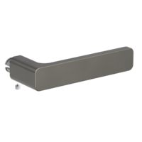 Silhouette product image in perfect product view shows the Griffwerk handle MINIMAL MODERN in the version cashmere grey, R