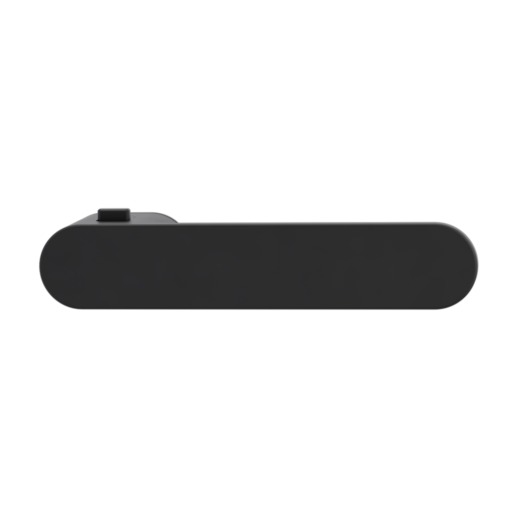 Paire de poignées de porte AVUS ONE Noir graphite 38-45mm smart2lock D