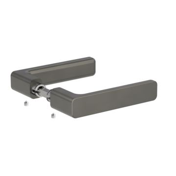 Handle pair MINIMAL MODERN for glass door lock