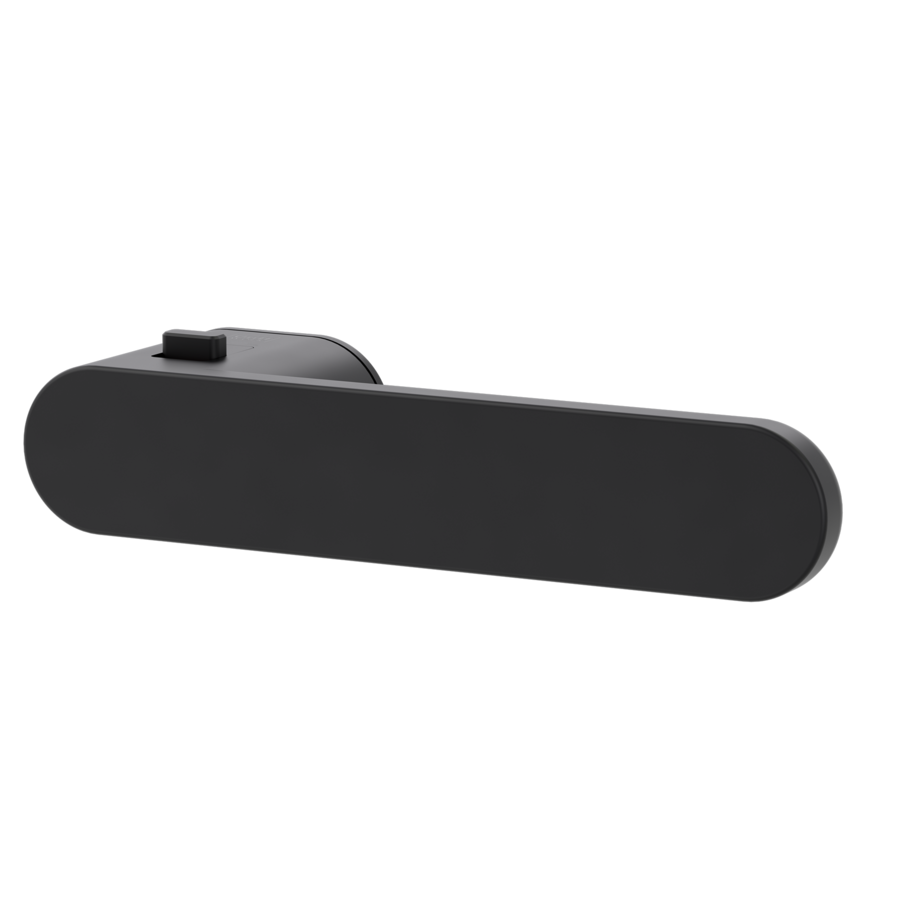 Türgriffpaar AVUS ONE Graphitschwarz 38-45mm smart2lock R
