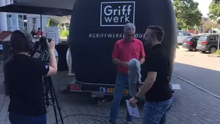 Abbildung Griffwerk Roadshow 31.07.20 Aufnahme 4 Abbildung zeigt Aufnahme 4 der GRIFFWERK Roadshow am 31.07.20