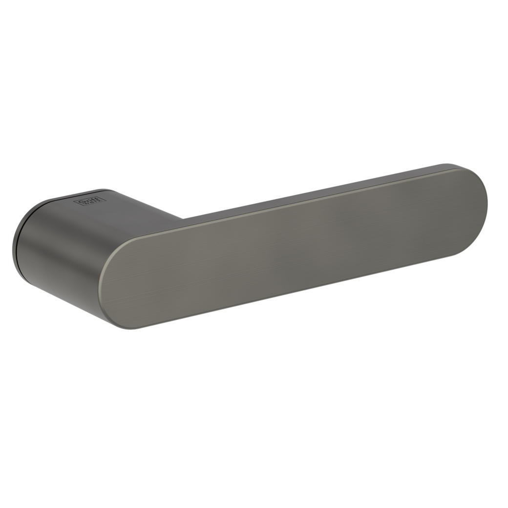 Door handle pair AVUS ONE cashmere grey 38-45mm unlockable