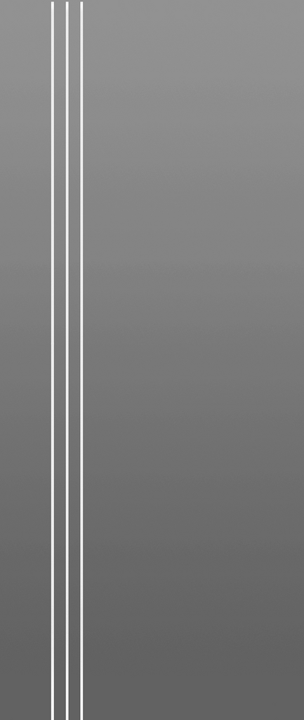 Grobe Visualisierung des Dekor zeigt die GRIFFWERK Glastür Lines_LD_654 in der Ausführung DIN rechts - Drehtür Bohrung Studio/Office - Einscheibensicherheitsglas PURE WHITE Laser einseitig 
