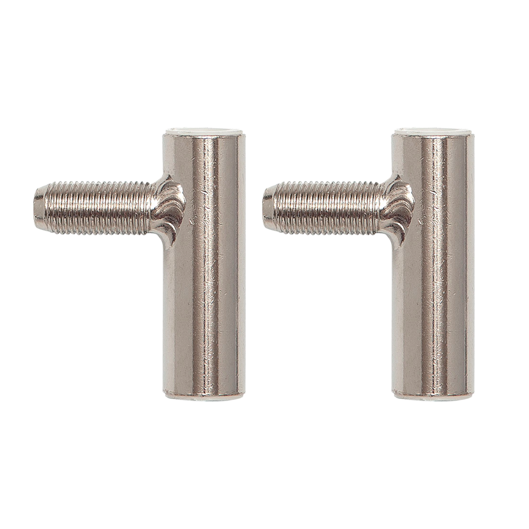 hinge frame part steel frame office 48.5 mm R brushed steel steel frame packed in pairs