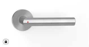 Image Griffwerk door handle LUCIA smart2lock The image shows the Griffwerk door handle LUCIA with smart2lock