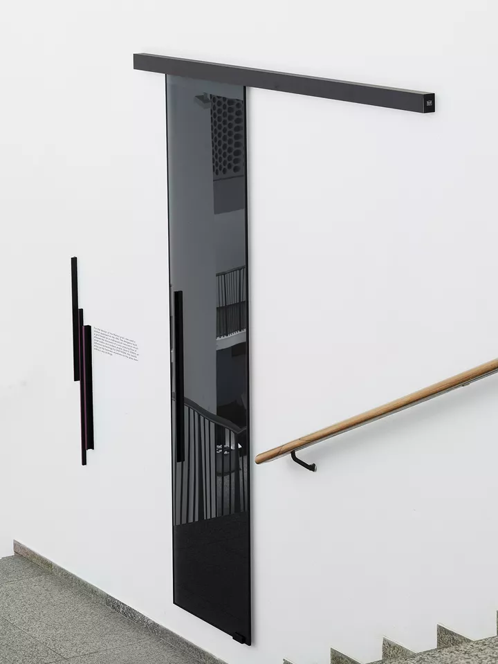 Auch Glasmaterialien von GRIFFWERK wurden in die Ausstellung Stylepark Selected im Museum für angewandte Kunst, Köln aufgenommen
