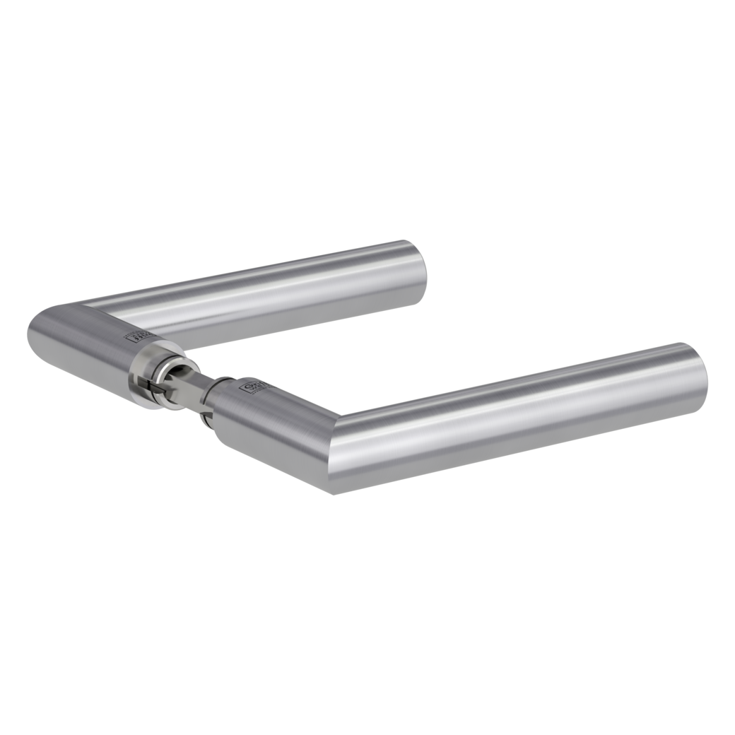 handle pair LUCIA PROF brushed steel