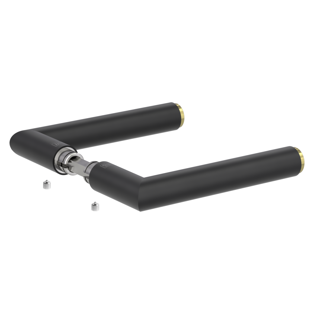 handle pair LUCIA SELECT graphite black/brass
