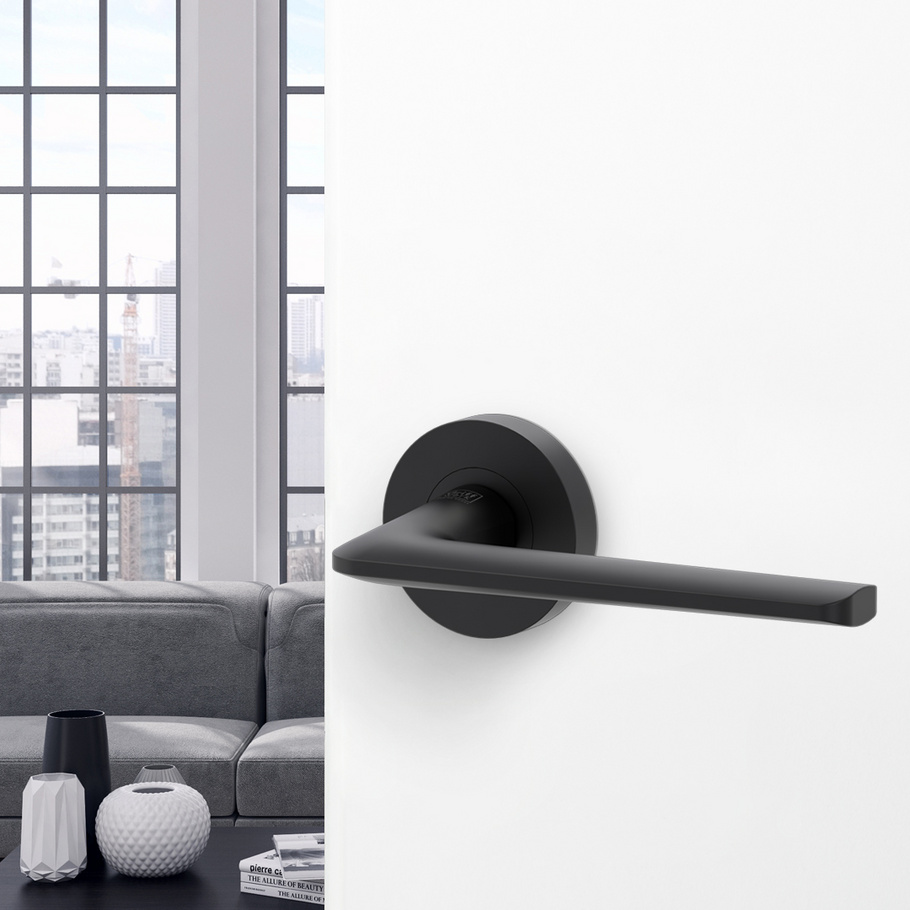 Living situation image of Griffwerk REMOTE in the version without key rosette in graphite black