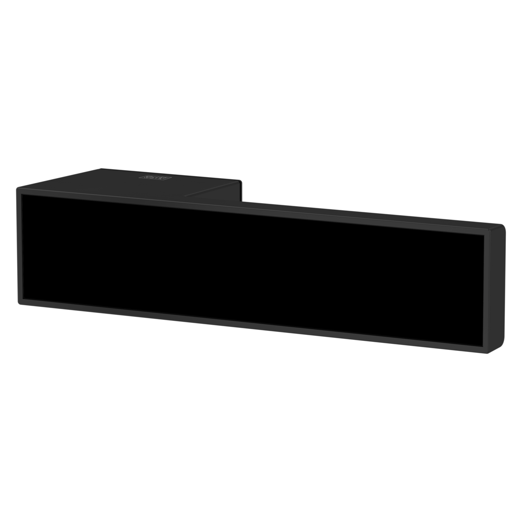 Paire de poignées de porte FRAME 1.0 Noir graphite 38-45mm non verrouillable sans insert