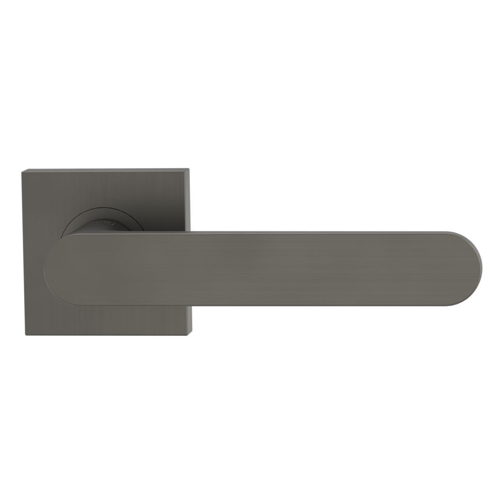 door handle set AVUS screw on cl4 rose set square OS cashmere grey