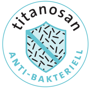 Abbildung zeigt das GRIFFWERK titanoSan Label