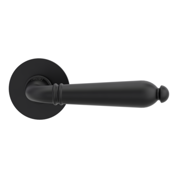 Silhouette product image in perfect product view shows the Griffwerk handle CAROLA PIATTA S graphite black
