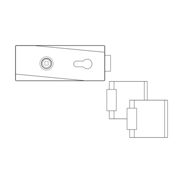 Lock case set JETTE VISION