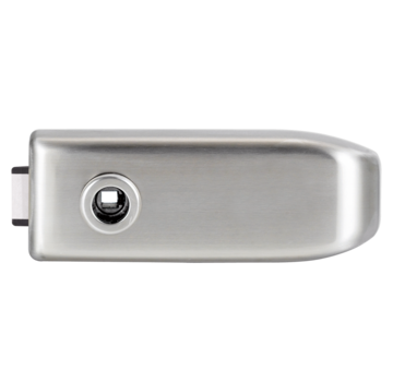Glass door fitting CREATIVO 1.0 with door handle LUCIA PROF