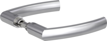 Handle pair LORITA PROF for glass door lock