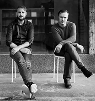 Markus Innauer und Sven Matt Die Referenten Markus Innauer und Sven Matt mit dem Vortragsthema "Zwischendrin"