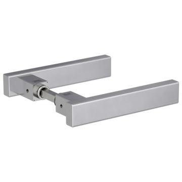 Handle pair CUBICO PIATTA S QUATTRO for glass door lock