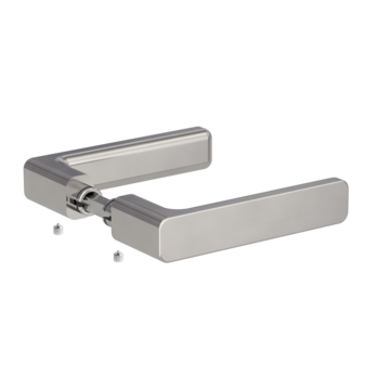 Handle pair MINIMAL MODERN for glass door lock