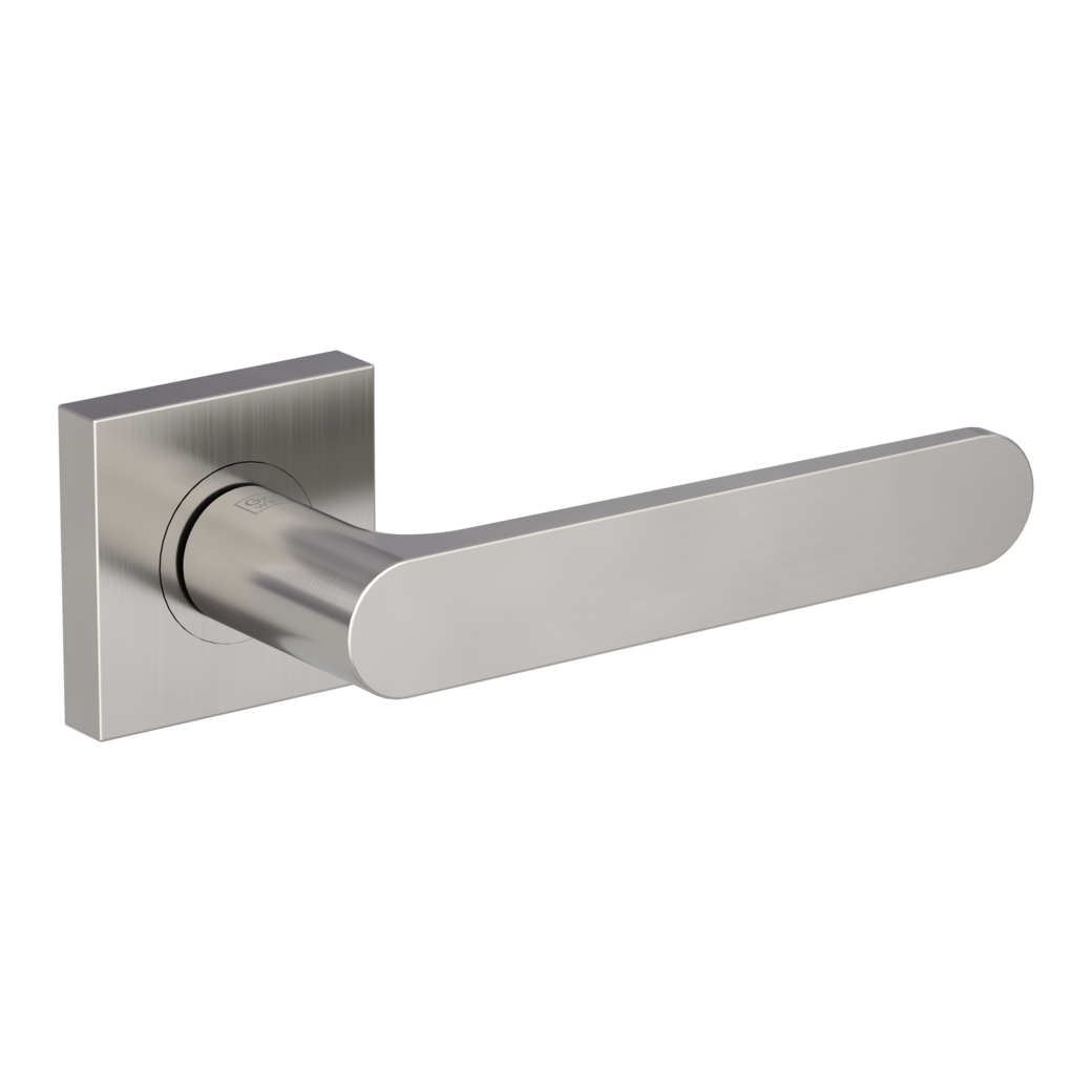door handle set AVUS screw on cl4 rose set square OS velvety grey