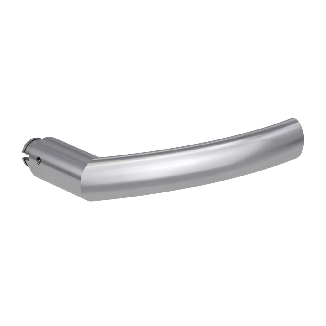 handle LORITA brushed steel L/R