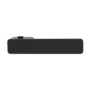 Silhouette product image in perfect product view shows the GRIFFWERK rose set DESM R8 ONE in the version smart2lock - graphite black - screw-on technique 