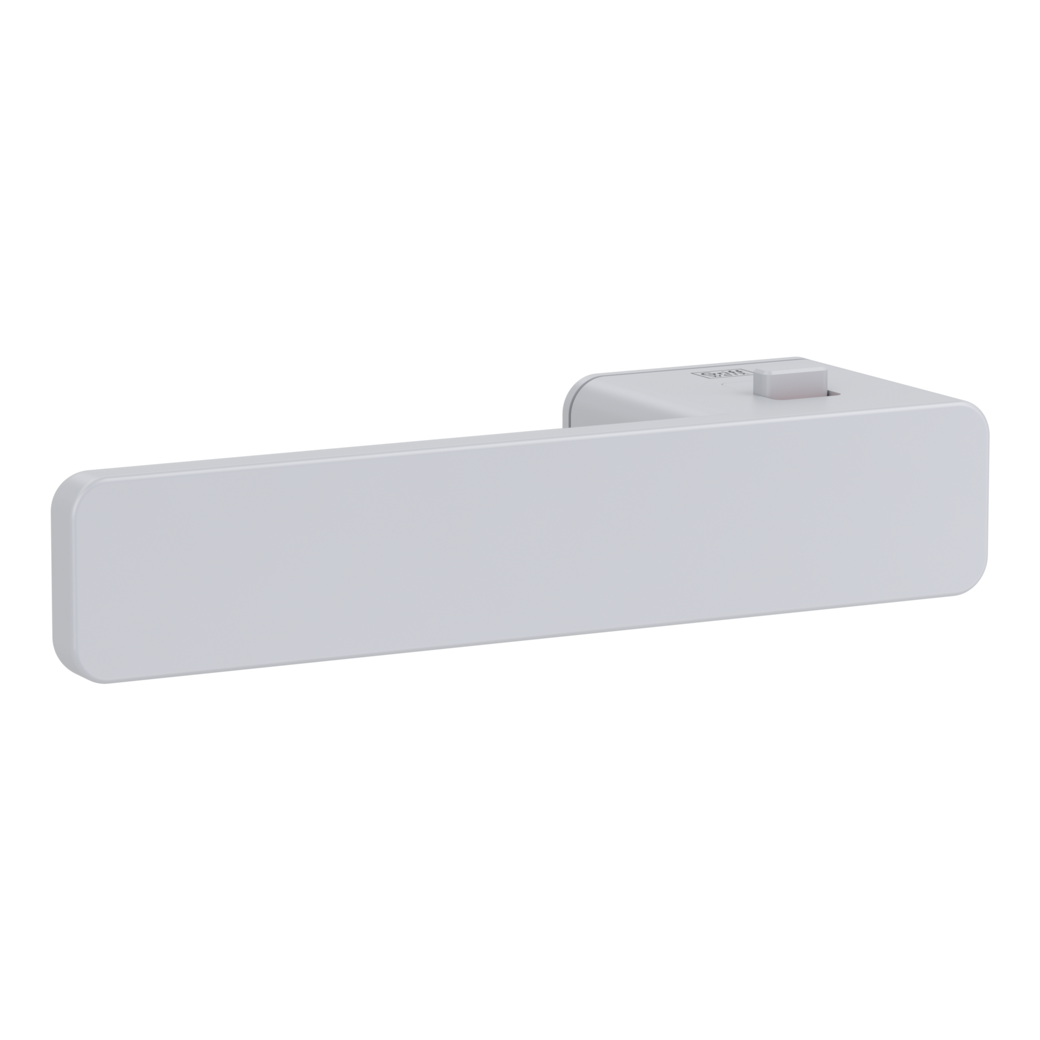 Juego de manillas de puerta R8 ONE Blanco seda 38-45mm smart2lock Izq.