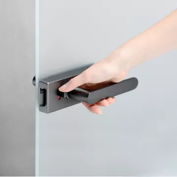 Glastürbeschlag PURISTO S mit Griff AVUS