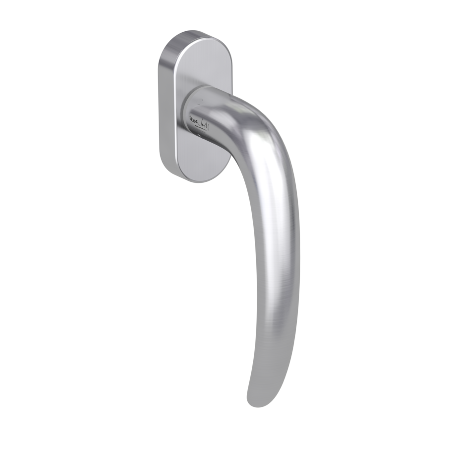 Fenstergriff ULMER GRIFF PROF Edelstahl matt L 7x32mm