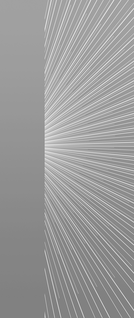 Grobe Visualisierung des Dekor zeigt die GRIFFWERK Glastür Lines_LD_650 in der Ausführung DIN rechts - Drehtür Bohrung Studio/Office - Einscheibensicherheitsglas PURE WHITE Laser einseitig 
