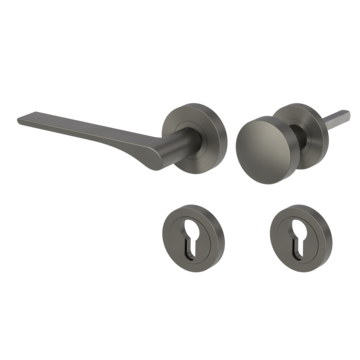 Knob handle set LEAF LIGHT