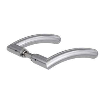 Handle pair SAVIA for glass door lock