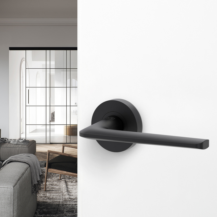 Living situation image of Griffwerk REMOTE in the version without key rosette in graphite black